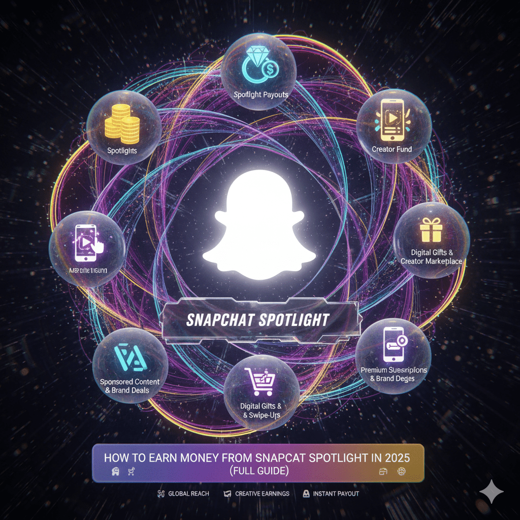 How to Earn Money from Snapchat Spotlight in 2025 (Full Guide)
